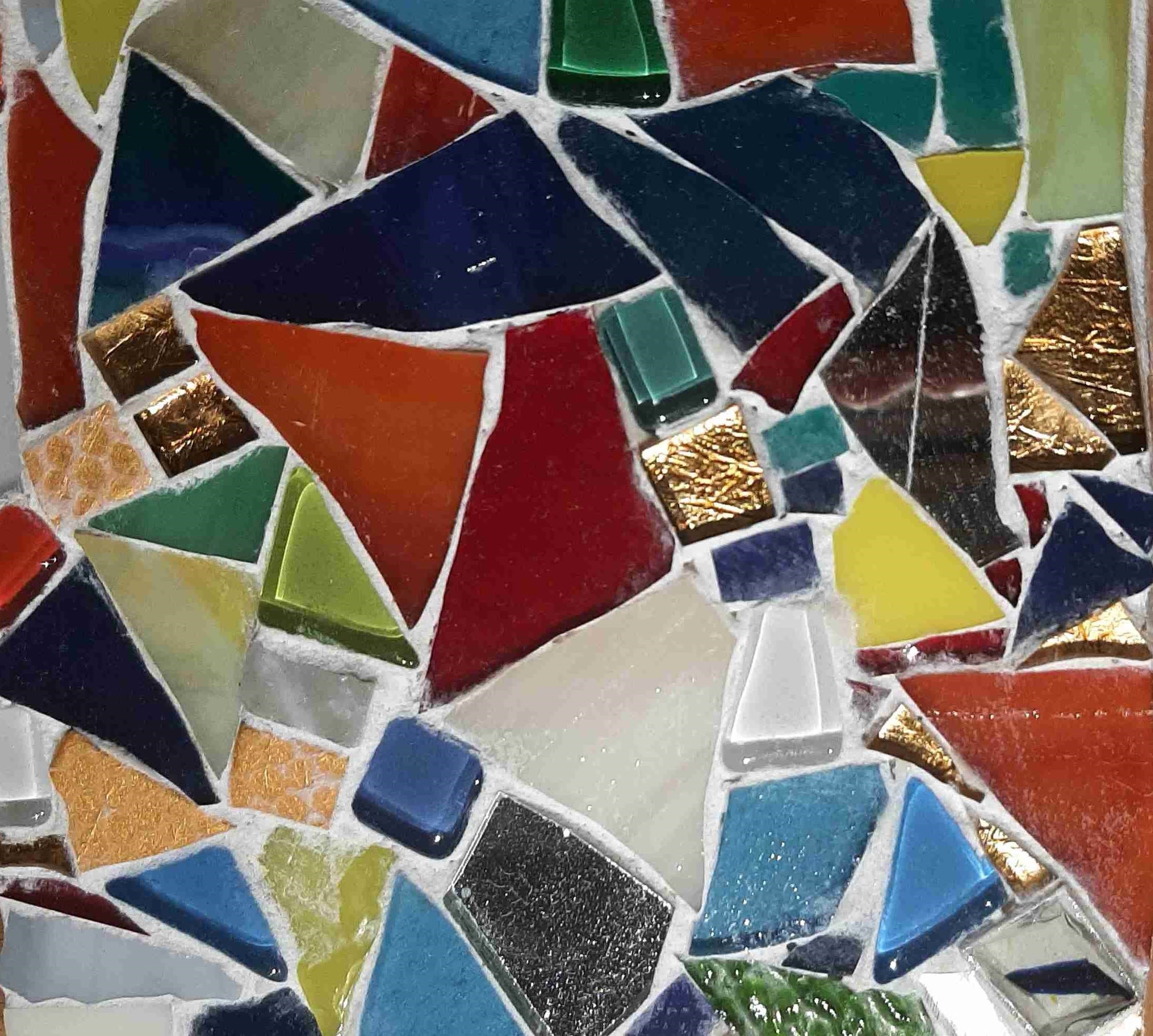 Farbenfrohes Mosaik